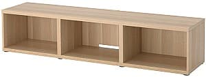 Тумба под телевизор IKEA Besta 180x40x38 Под Беленый Дуб(Бежевый)