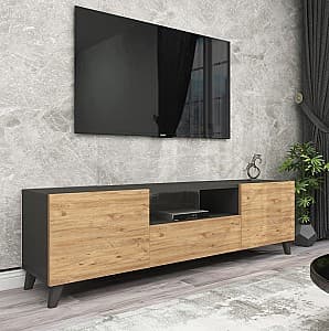 Тумба под телевизор Fabulous 46x140 (Anthracite/Pine)