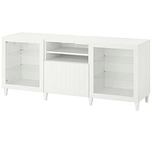 Тумба под телевизор IKEA Besta  White/Sutterviken/Kabbarp white bottle