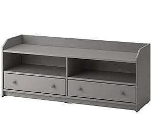 Тумба под телевизор IKEA Hauga Gray 138x36x54 см