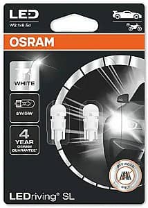 Lampa auto Osram W5W LED 6000K 12V Cool White LEDriving SL