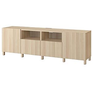 Тумба под телевизор IKEA Besta Antique Oak / Lappviken / Stubbarp