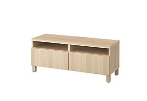 Тумба под телевизор IKEA Besta antique oak / Lappviken / Stubbarp antique oak 120x42x48 см