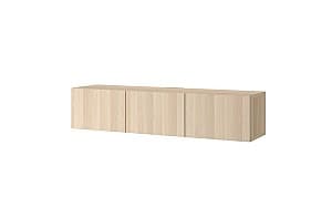 Тумба под телевизор IKEA Besta antique oak / Lappviken antique oak 180x42x38 см