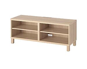 Тумба под телевизор IKEA Besta antique oak 120x40x48 см