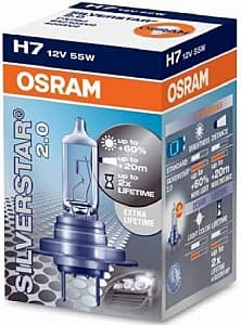 Lampa auto Osram H7 SILVERSTAR 2.0