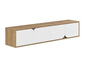 Тумба под телевизор DECO Spark Oak/White