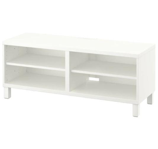 Tumba pentru televizor IKEA Besta 120x40x48 Alb