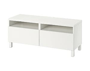 Тумба под телевизор IKEA Besta White Lappviken/Stubbarp White