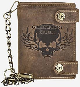 Кошелек Greenburry 1796A-Skull-25