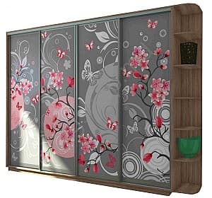 Dulap-cupe Confort-NV 4D Foto imprimare (320x60cm)