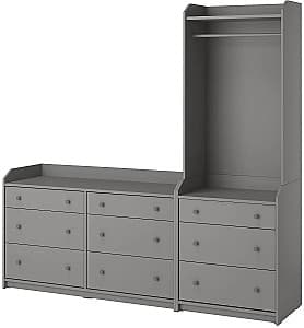 Прихожая IKEA Hauga 208x199 Серый