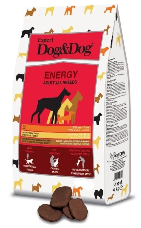 Hrana uscata pentru caini Gheda Dog&Dog Energy Beef 20kg