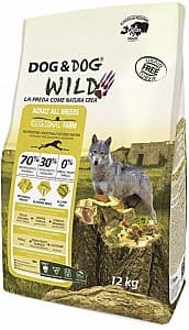 Hrana uscata pentru caini Gheda Dog&Dog Wild Regional FARM 12kg