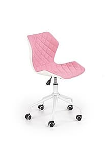 Fotoliu de birou Halmar Matrix 3 White/Pink