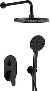 Set de duș Armatura Otava Black (117397)