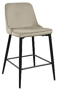 Scaun de bar DP Clasic Small Beige+Black Legs