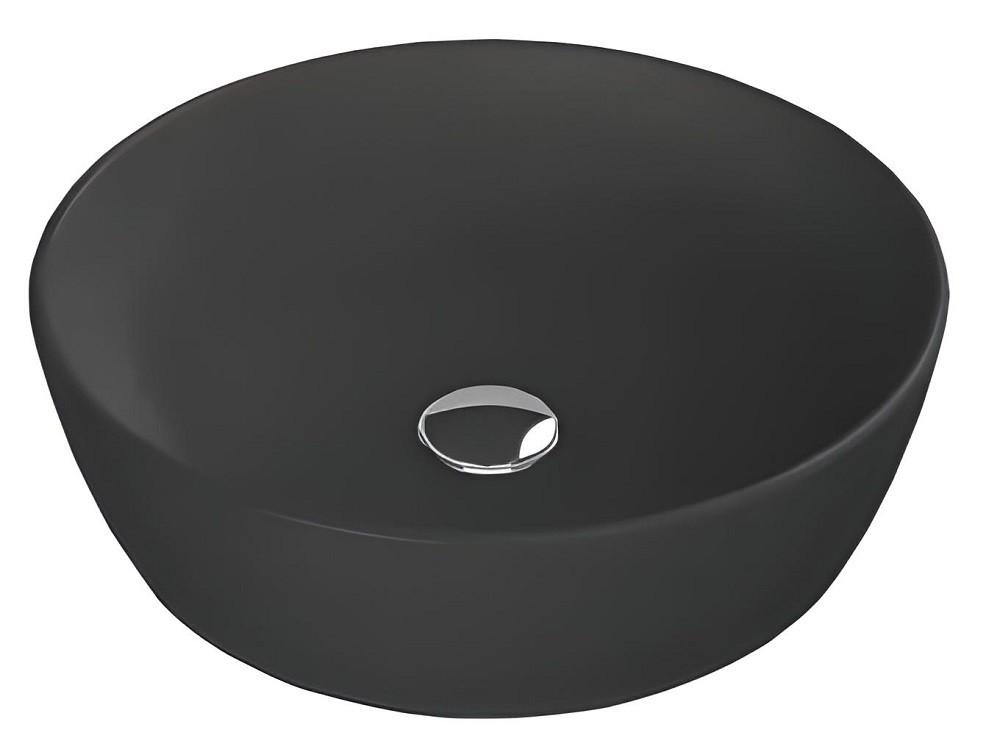 Lavoar baie CeraStyle One Black Matte D46cm Turkuaz Seramik