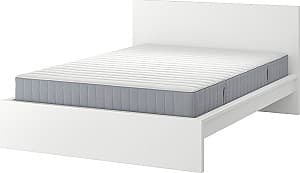 Кровать IKEA Malm/Valevag экстра жесткий 140x200 Белый