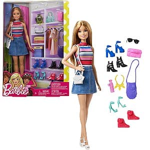 Кукла BARBIE Модная коллекция обуви (FVJ42)