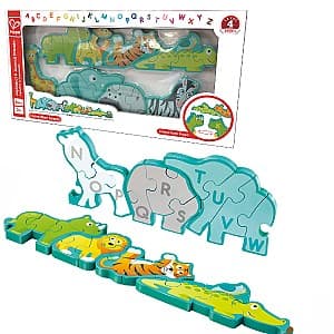 Puzzle Hape Parada animalelor (E1627)