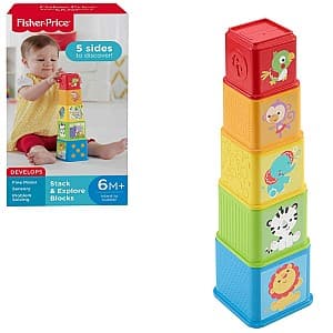  Fisher price Кубики со зверушками (CDC52)