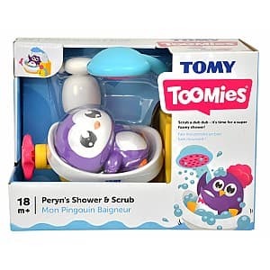 Jucarie de apa si baie TOMY Pinguinul Peryn (T72610)