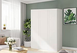 Dulap IKEA Pax/Bergsbo polite/bara/cosuri 150x60x201 Alb