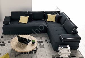 Canapea coltar Indart Corner Sofa 01 dark grey