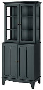 Шкаф витрина IKEA Lommarp dark blue-green 86x199 см