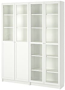 Шкаф витрина IKEA Billty / Oxberg white 160x30x202 см