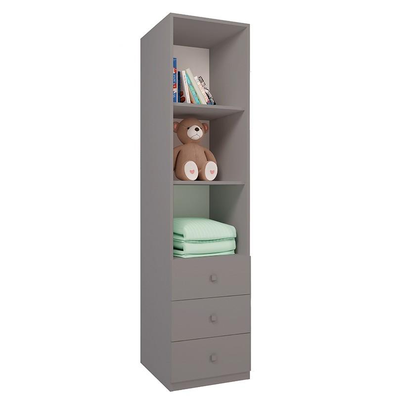Dulap pentru copii Polini Kids Simple Gray