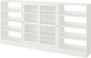 Шкаф витрина IKEA Havsta White 283x37x134 см