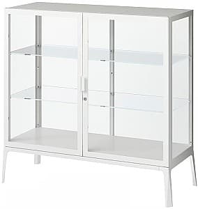 Шкаф витрина IKEA Milsbo 101x100 Белый