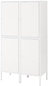 Dulap IKEA Hallan cu 4 usi 90x47x167 Alb