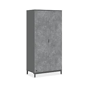 Dulap pentru copii Cilek SPACE GRAY 104x214x59 2D