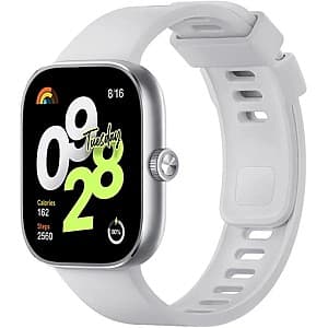 Ceas inteligent Xiaomi Redmi Watch 4 Silver Gray