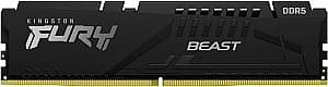 Оперативная память Kingston Fury Beast Expo Black 16GB DDR5-6400MHz (KF564C32BBE-16)