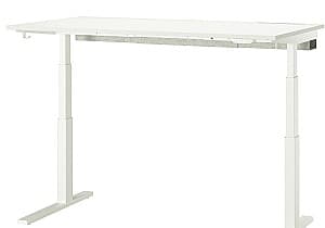 Компьютерный стол IKEA Mittzon регулируемый по высоте/электрический 160x80 Белый