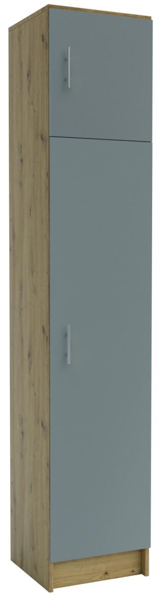 Dulap penal Confort-NV Stephani Stejar Artizan(Maro)/Shinshila Gri