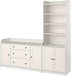 Стенка IKEA Hauga 210x46x199 Белый