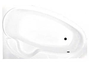 Cadă de baie Banoperito Blanca 140x95 dreapta