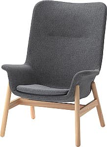 Fotoliu IKEA Vedbo Gunnared Gri Inchis