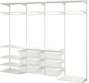 Etajera IKEA Boaxel 250x40x201 Alb