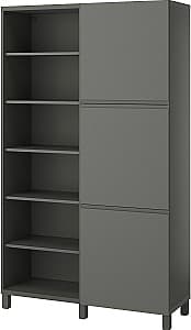 Etajera IKEA Besta/Vasterviken 120x42x202 Gri Inchis