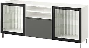 Tumba pentru televizor IKEA Besta/Vasterviken/Fallsvik sertar 180x42x74 Alb/Antracit