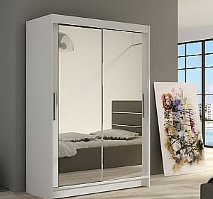 Dulap-cupe Space Meble Miami VII 120x200x58 Alb Mat