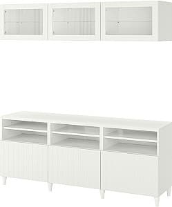 Стенка IKEA Besta/Sutterviken/Kabbarp 180x42x192 Белый