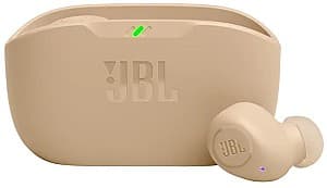 Casti JBL Wave Buds Beige