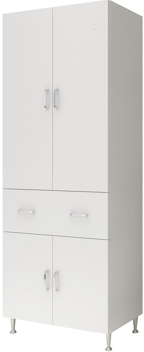 Dulap Marcel 4U-1S 70 Alb